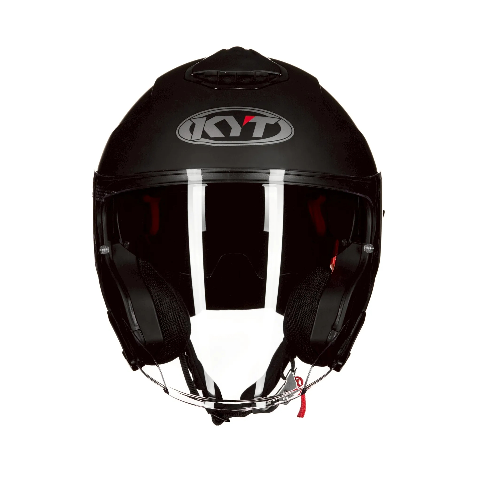 【預購】KYT TR-A 素色 RA-02 消光黑 3/4罩安全帽