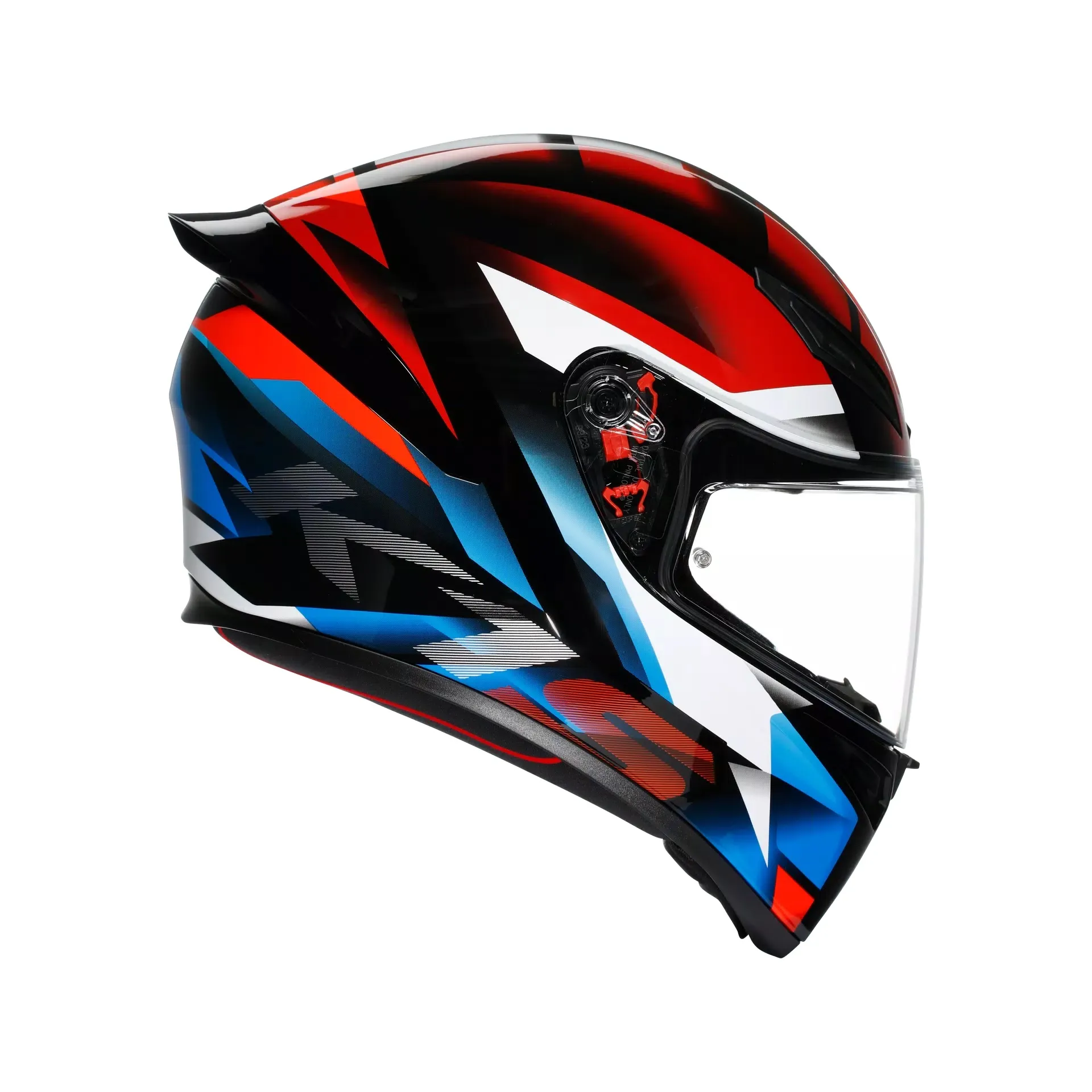 AGV K1-S FASTLAP 黑紅藍 彩繪 全罩安全帽 K1S 亞洲版 公司貨