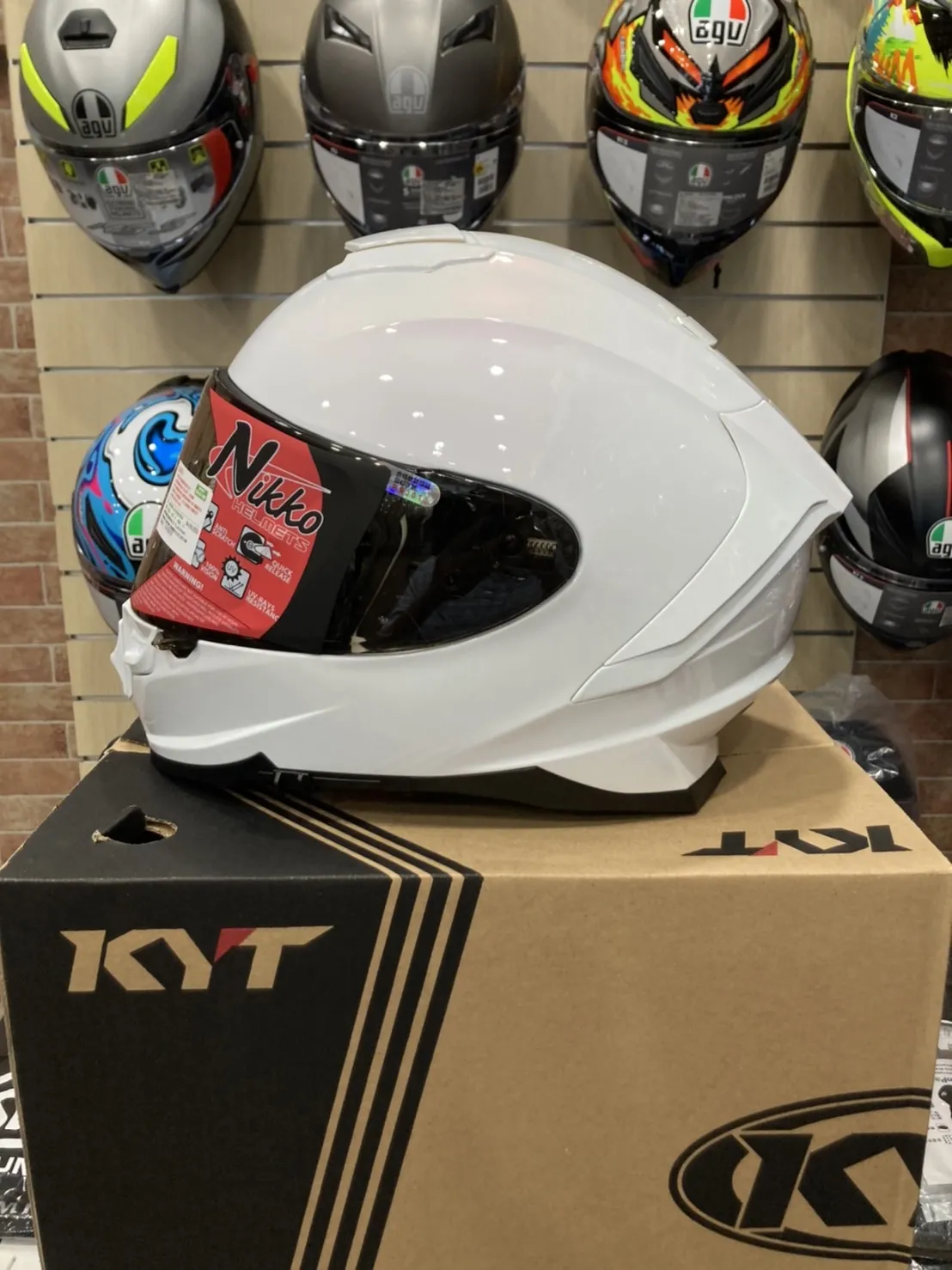   NIKKO N-806II N806二代 素色 變色粉 浮動式鏡座 排扣 內墨鏡 全罩安全帽