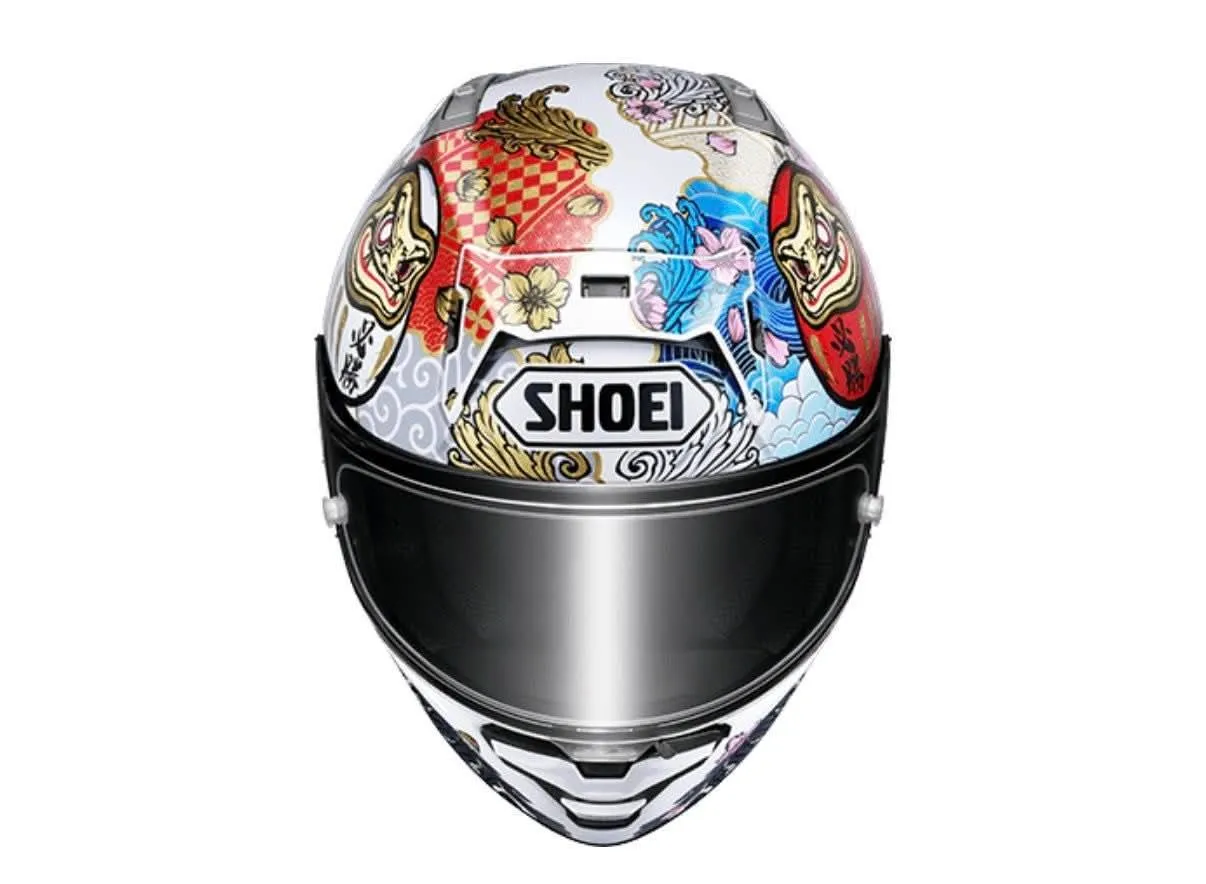 【預購】SHOEI X-15 MARQUEZ MOTEGI5 TC-6 白招財貓 大橋公司貨 茂木站 祭典帽 