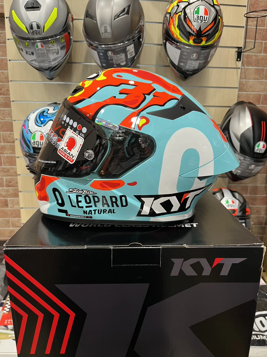 KYT TT-REVO TT-R #0亞拉岡 選手彩繪 全罩式 安全帽 送燻黑押尾 公司貨 TTR