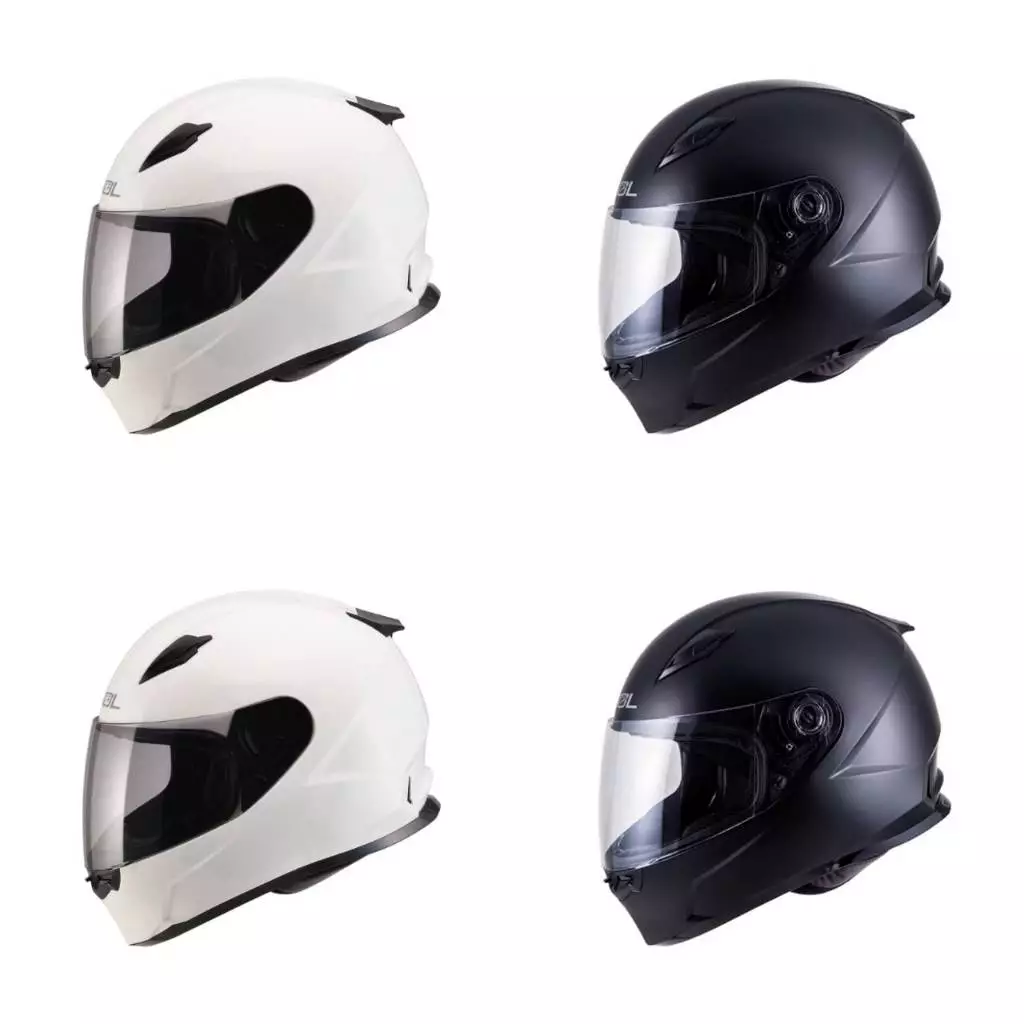 SOL SF-2M/SF2M 素色 亮白 消光黑 情侶帽款 全罩帽