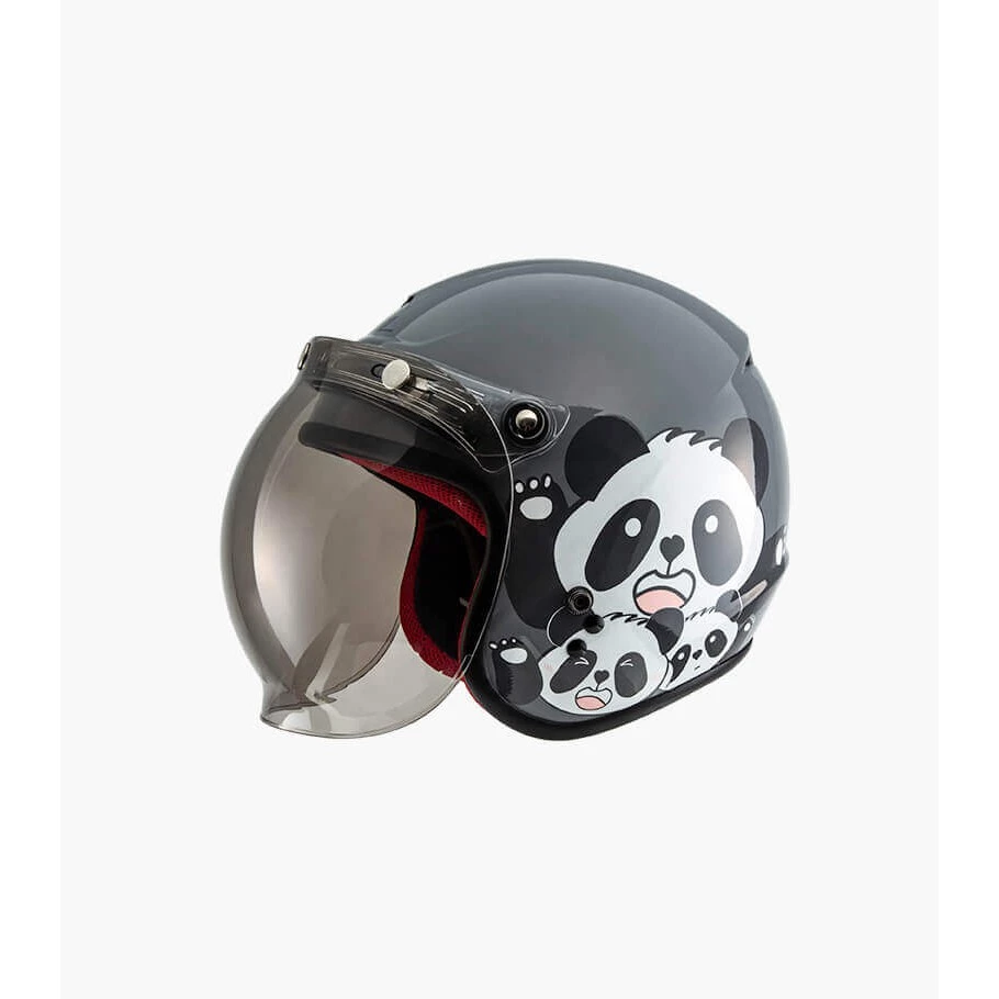 SOL SO-9K SO9K 安全帽 胖達 灰/白 半罩 3/4罩 兒童帽 安全帽