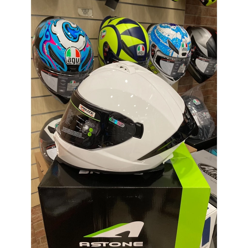 ASTONE GT6 PLUS 大鴨尾 全罩式安全帽 內墨鏡 眼鏡溝 藍芽耳機孔 金屬排扣