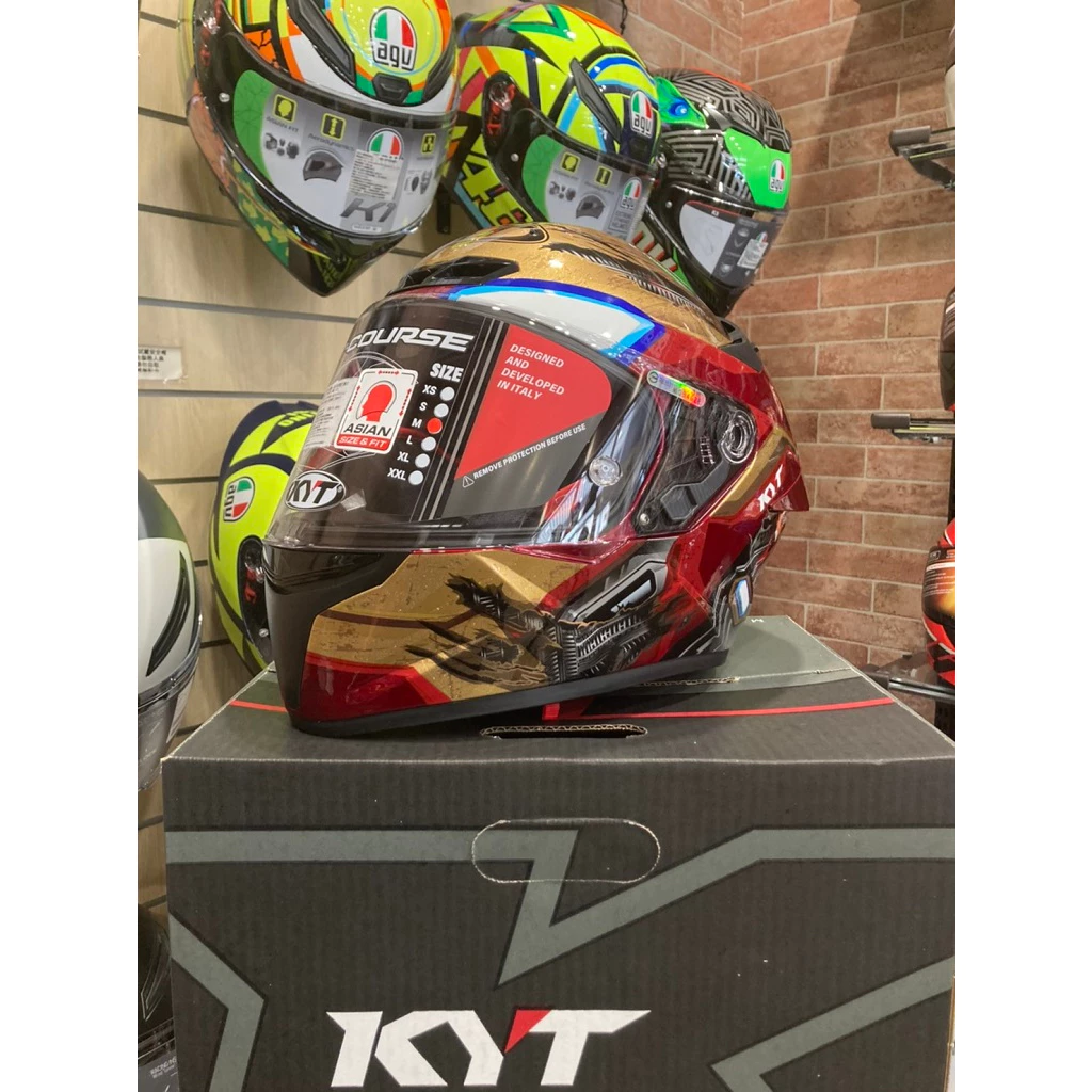 優惠促銷 KYT TT-COURSE TTC 鋼鐵人 IRON MAN 漫威聯名款 全罩安全帽
