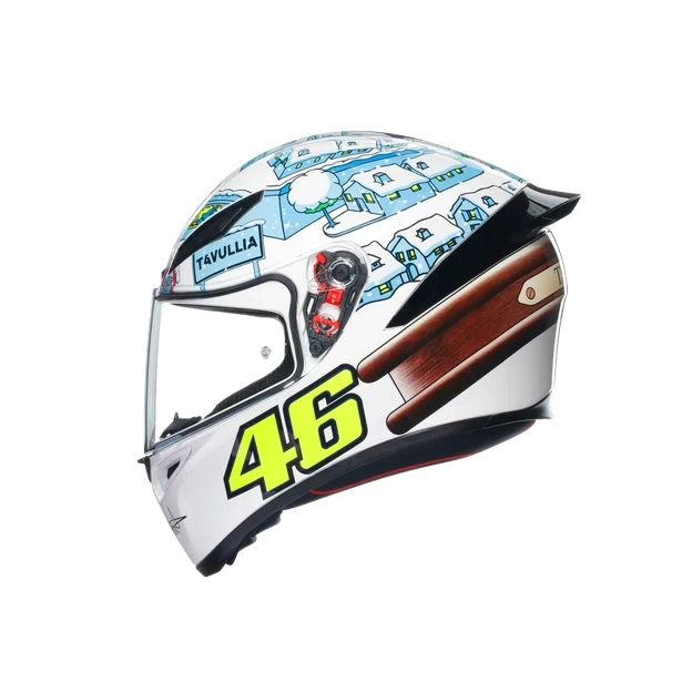 AGV K1-S ROSSI WINTER TEST 2017 雪屋 羅西 冬測帽 K1S 亞洲版 公司貨