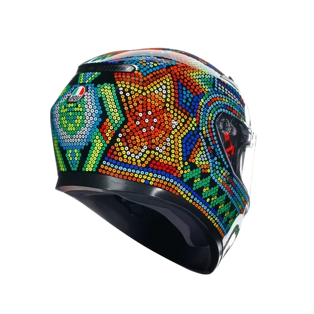 AGV K3 ROSSI WINTER TEST 2018 羅西 內墨片 全罩安全帽 亞洲版 公司貨 附鴨尾