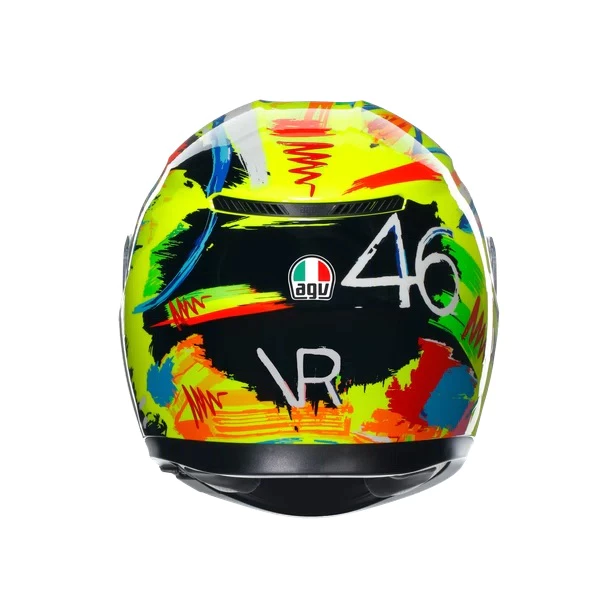 AGV K3 ROSSI WINTER TEST 2019 羅西 內墨片 全罩安全帽 亞洲版 公司貨 附鴨尾