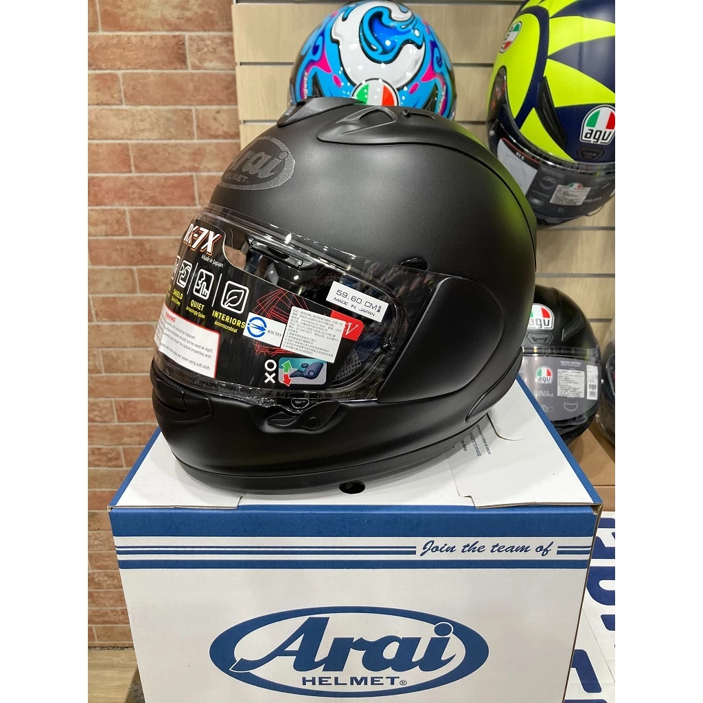  ARAI RX-7X FLAT BLACK 消光黑 全罩 安全帽 RX7X 公司貨