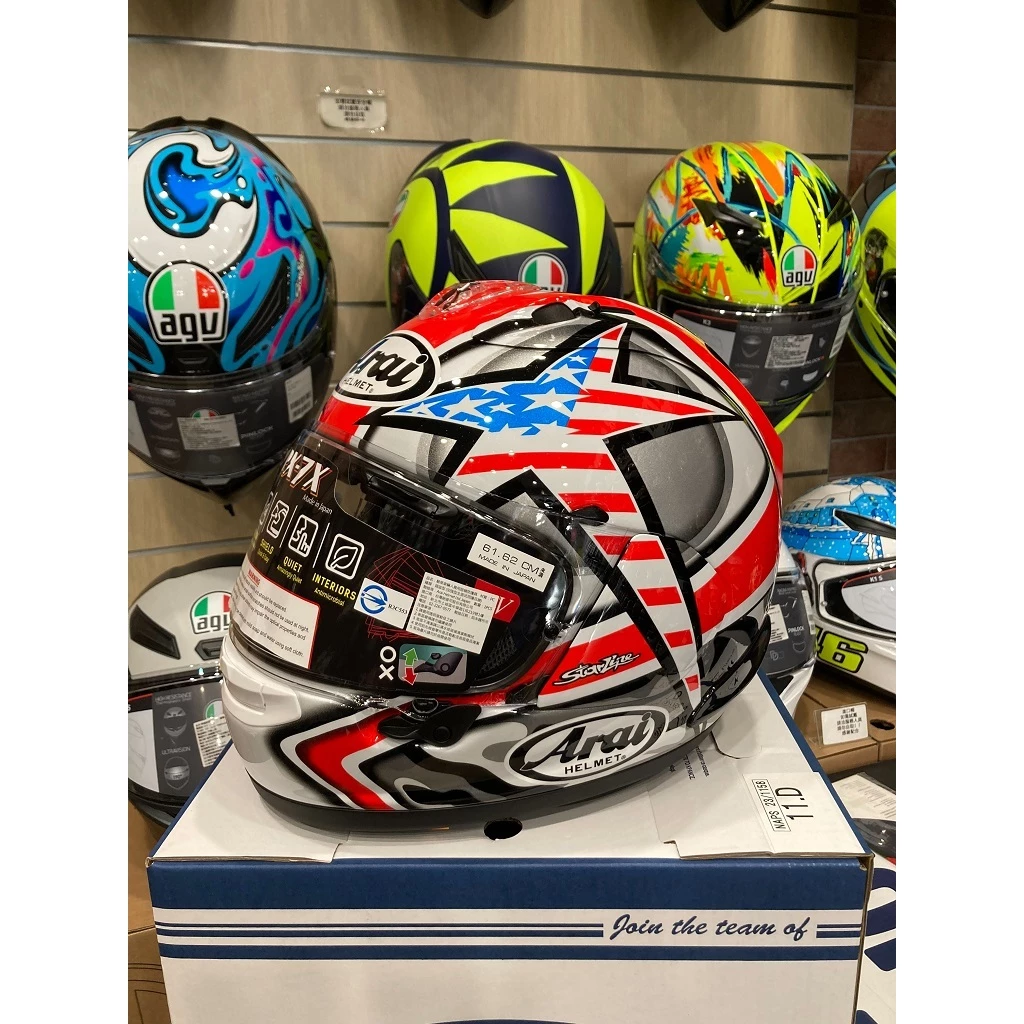 優惠促銷 ARAI RX-7X Hayden Laguna 海登 全罩 安全帽 RX7X 公司貨