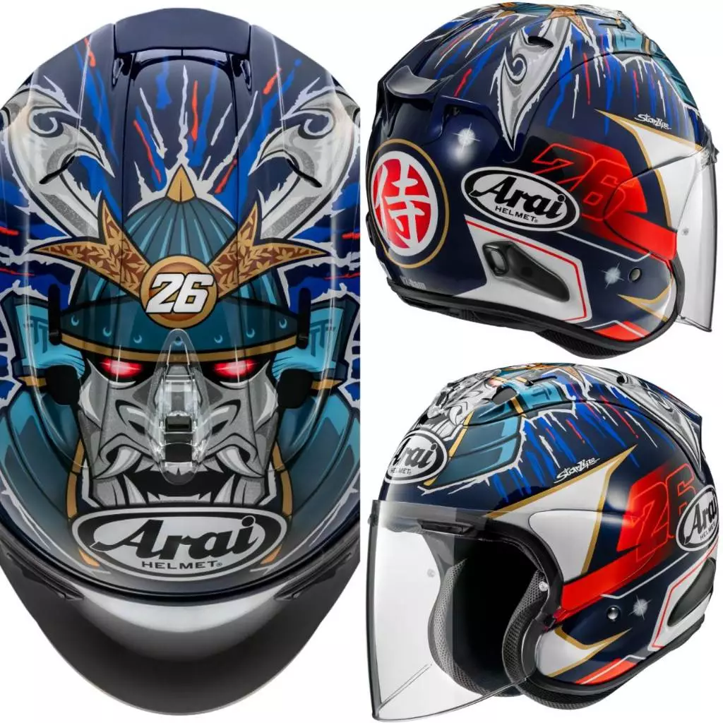  ARAI VZ-RAM Pedrosa Shogun 3/4 半罩 安全帽 VZ RAM