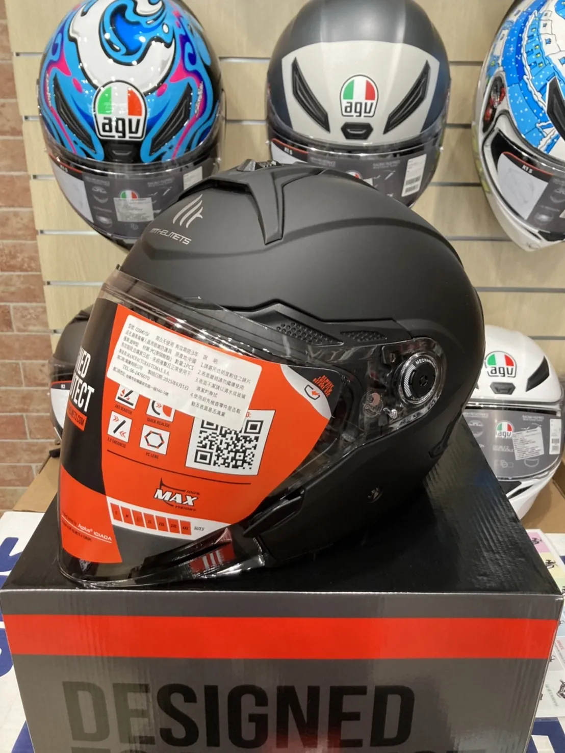 西班牙 MT COSMO SV 星際 磨砂黑 消光黑 3/4半罩安全帽 快拆式鏡片 內墨鏡 鴨尾 亞版公司貨