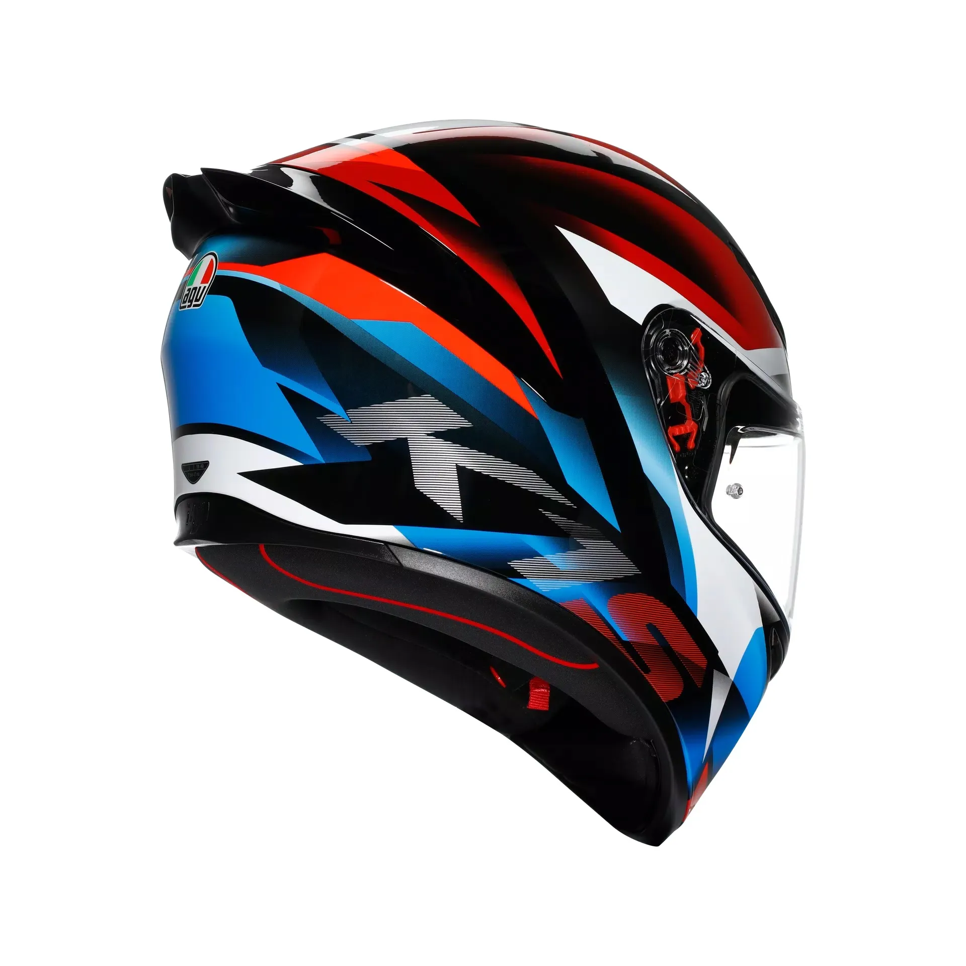 AGV K1-S FASTLAP 黑紅藍 彩繪 全罩安全帽 K1S 亞洲版 公司貨