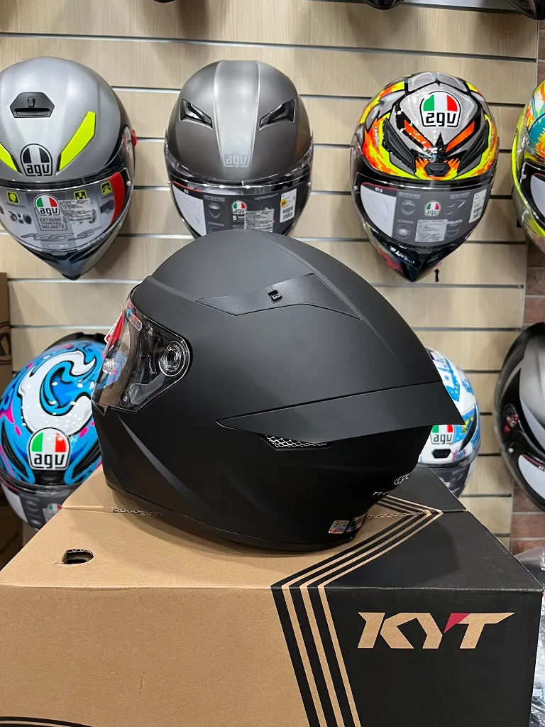 KYT TT-Course TTC 素色 #霧面黑 消光黑 MATT BLACK 全罩式 安全帽