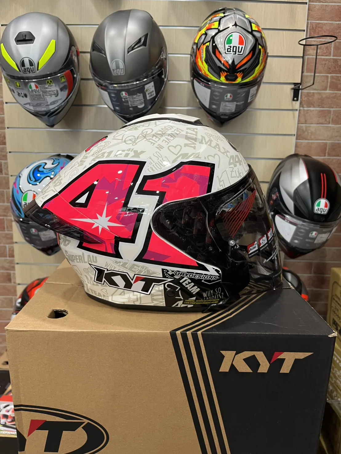 KYT TR-A #AE41白 3/4罩安全帽 插扣 TRA 公司貨 #41白