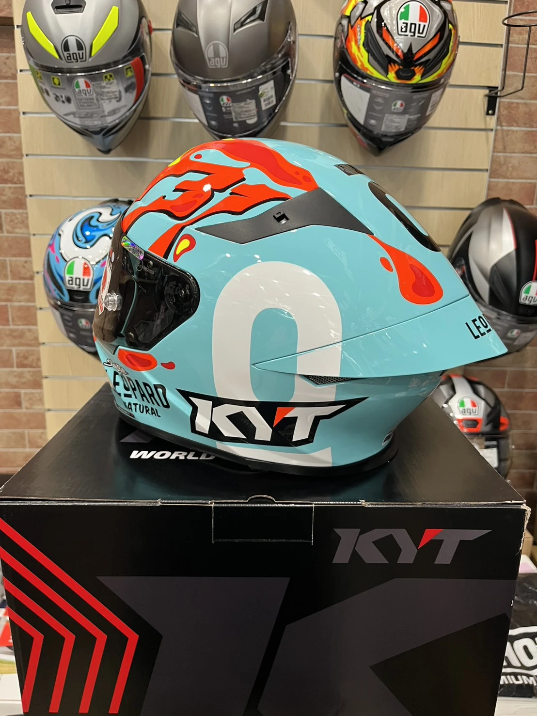 KYT TT-REVO TT-R #0亞拉岡 選手彩繪 全罩式 安全帽 送燻黑押尾 公司貨 TTR
