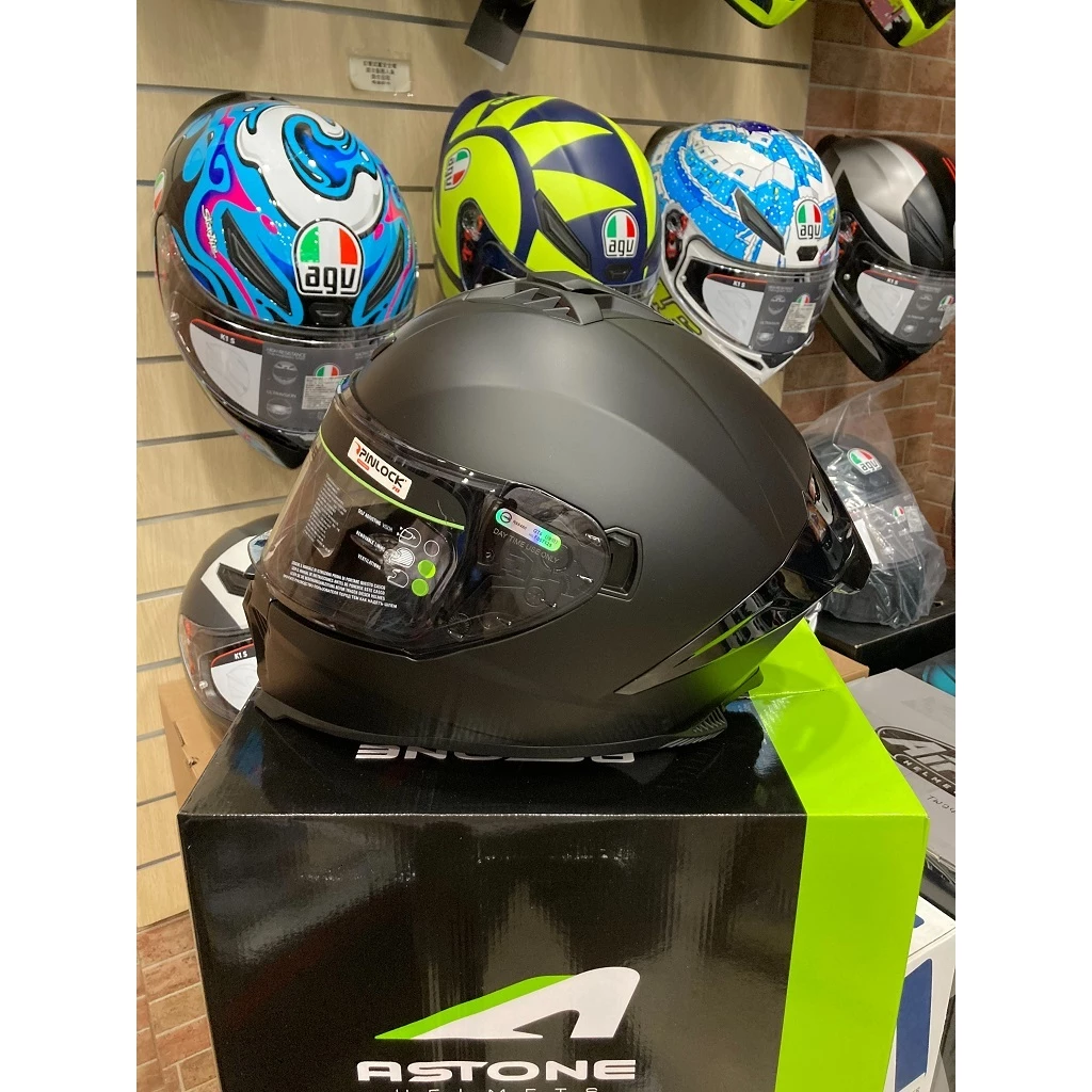 ASTONE GT6 PLUS 大鴨尾 全罩式安全帽 內墨鏡 眼鏡溝 藍芽耳機孔 金屬排扣