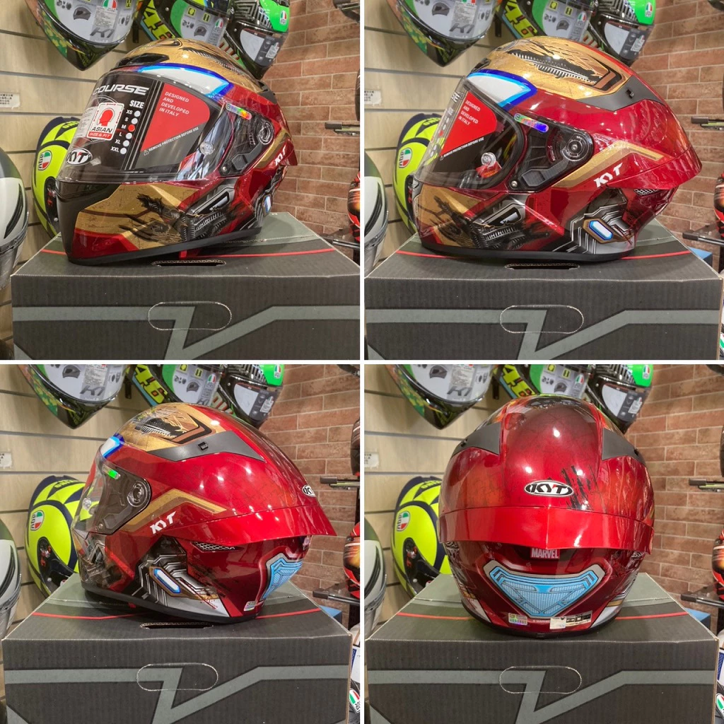 優惠促銷 KYT TT-COURSE TTC 鋼鐵人 IRON MAN 漫威聯名款 全罩安全帽