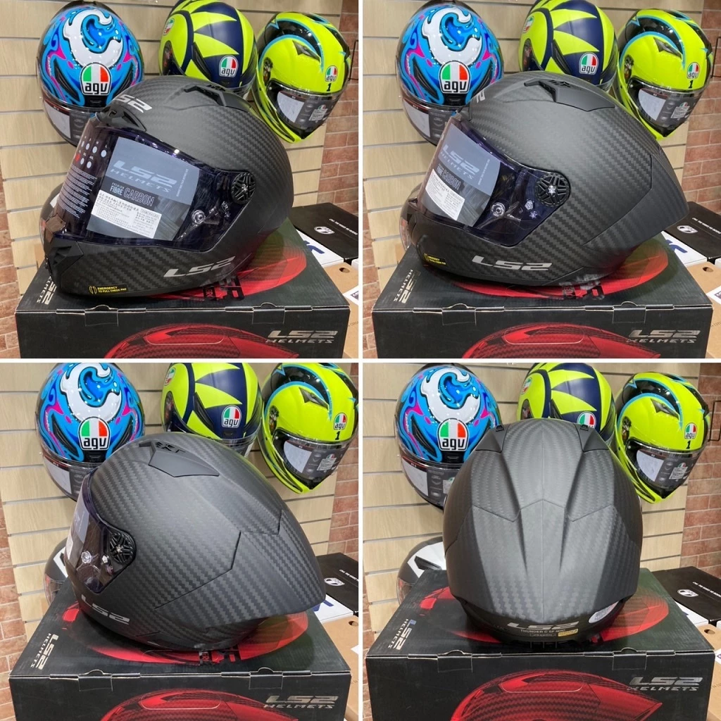西班牙LS2 FF805 THUNDER CARBON GP AERO 頂級進口碳纖維安全帽 亞洲版公司貨