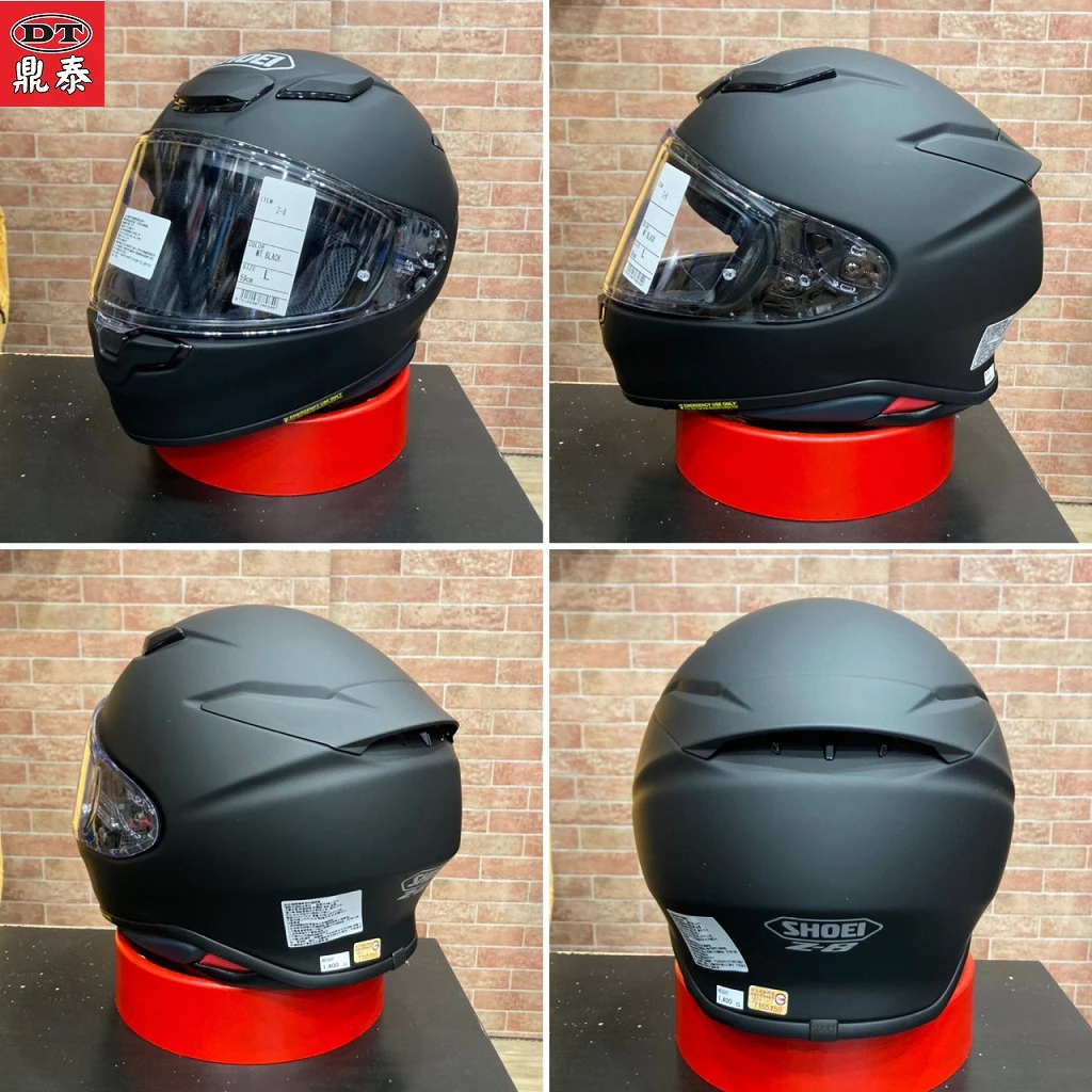 SHOEI Z-8 MATT BLACK 消光黑 素色 全罩 輕量 安全帽 日本進口 Z8 公司貨