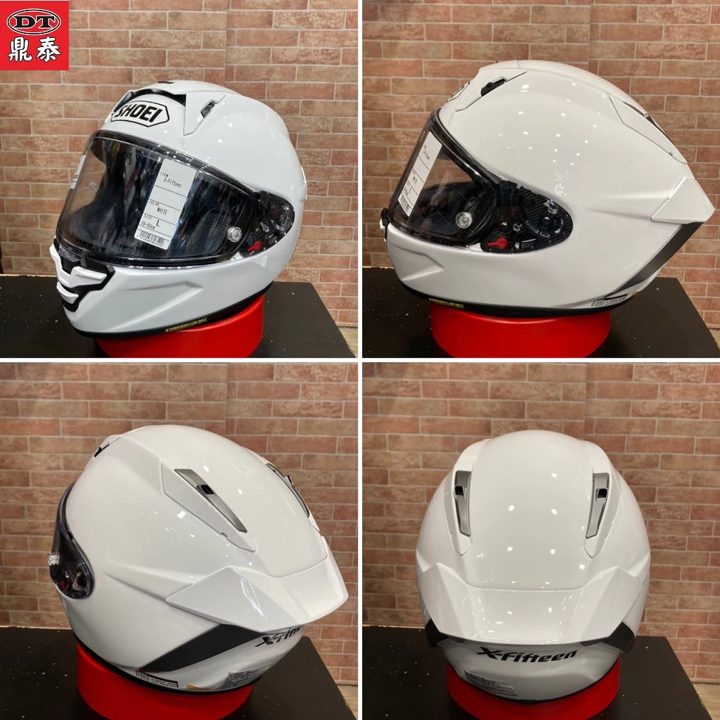 SHOEI X-FIFTEEN X-15 素色 亮白 全罩 頂級款競技賽道帽 PFS X15 大橋公司貨