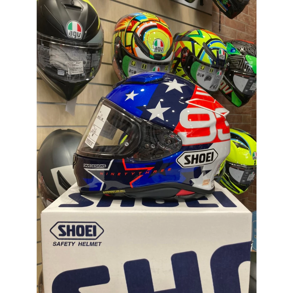 SHOEI Z-8 MARQUEZ AMS TC-10 MM93 全罩 輕量 安全帽 日本進口 Z8 公司貨