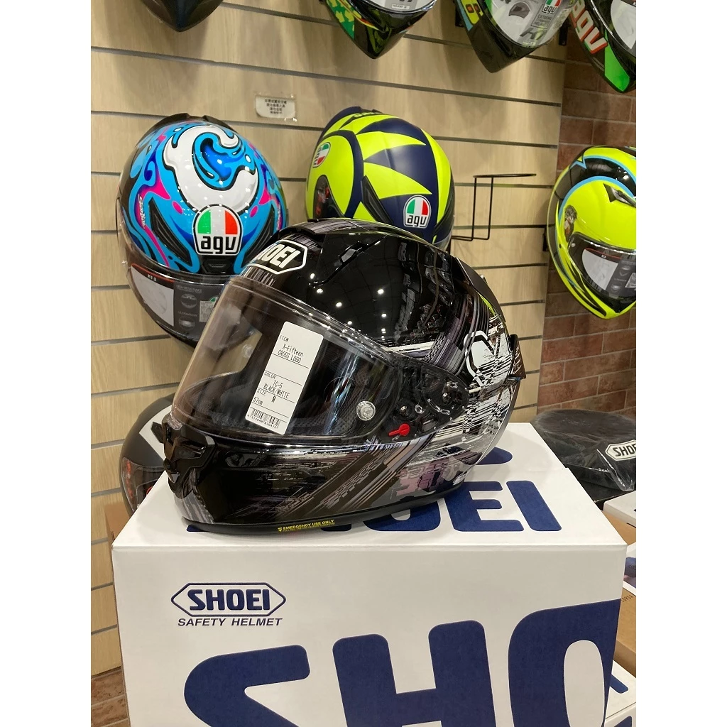SHOEI X-15 CROSS LOGO TC-5 NEXT LINE X15 大橋公司貨
