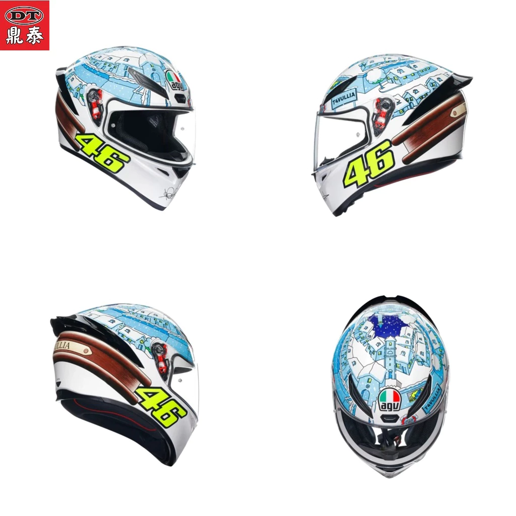 AGV K1-S ROSSI WINTER TEST 2017 雪屋 羅西 冬測帽 K1S 亞洲版 公司貨