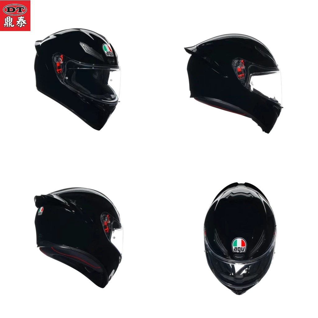 AGV K1-S BLACK 亮黑 素色 全罩安全帽 K1S 亞洲版 公司貨