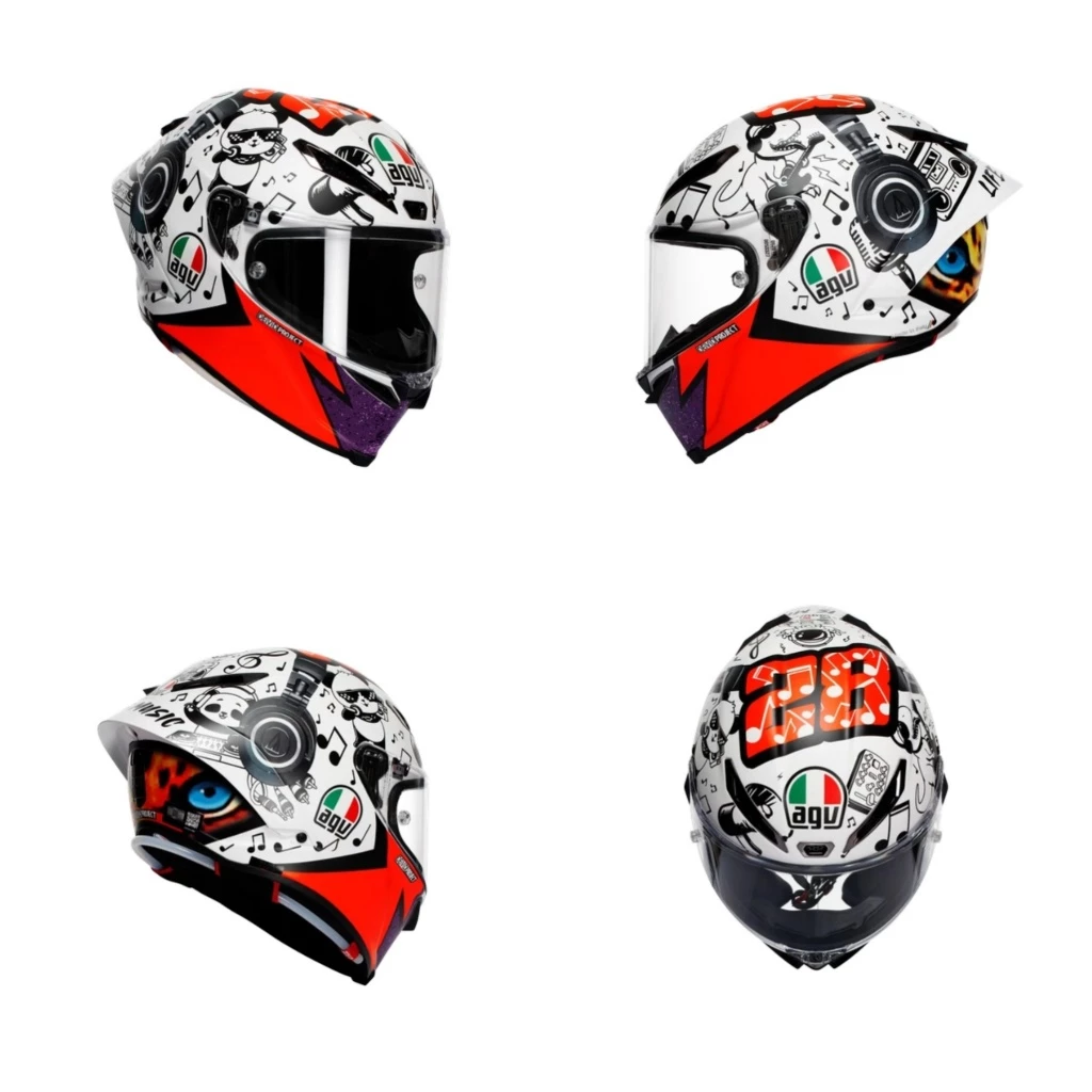 AGV PISTA GP RR GUEVARA MOTEGI 2022 日本茂木站特殊塗裝 限量 亞版公司貨