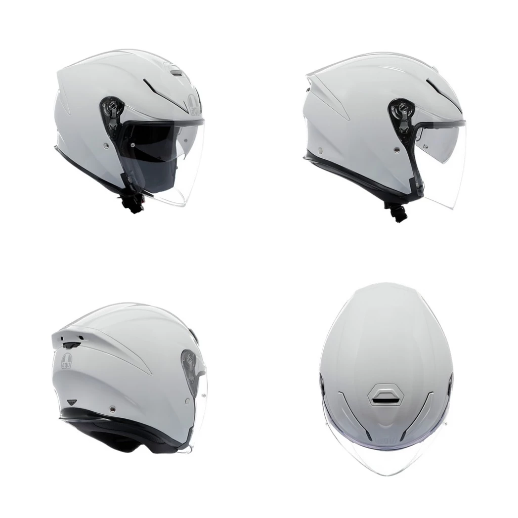 AGV K5 JET EVO STELVIO WHITE 雪白 3/4罩 內墨片 金屬排釦 亞版公司貨 現貨