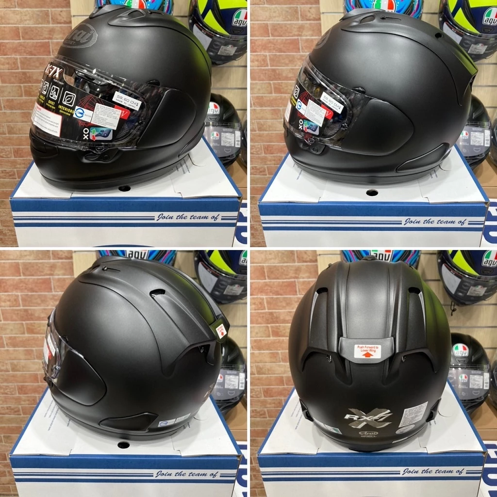  ARAI RX-7X FLAT BLACK 消光黑 全罩 安全帽 RX7X 公司貨