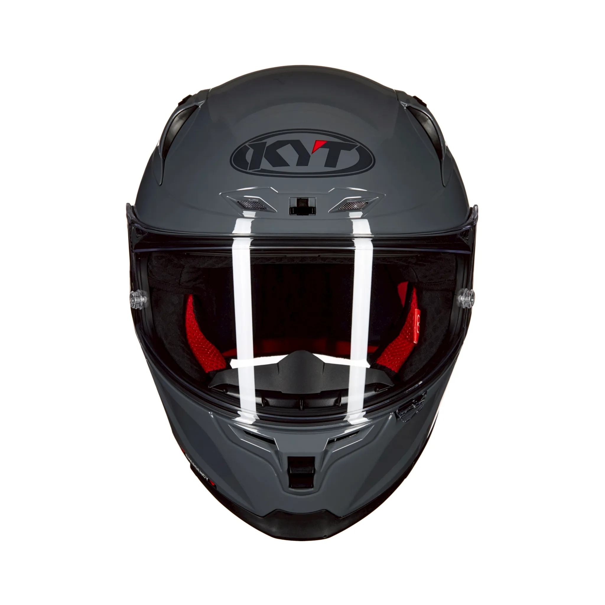 KYT STRIKER 素色 ST-02 水泥灰 全罩式安全帽 雙D扣 大壓尾