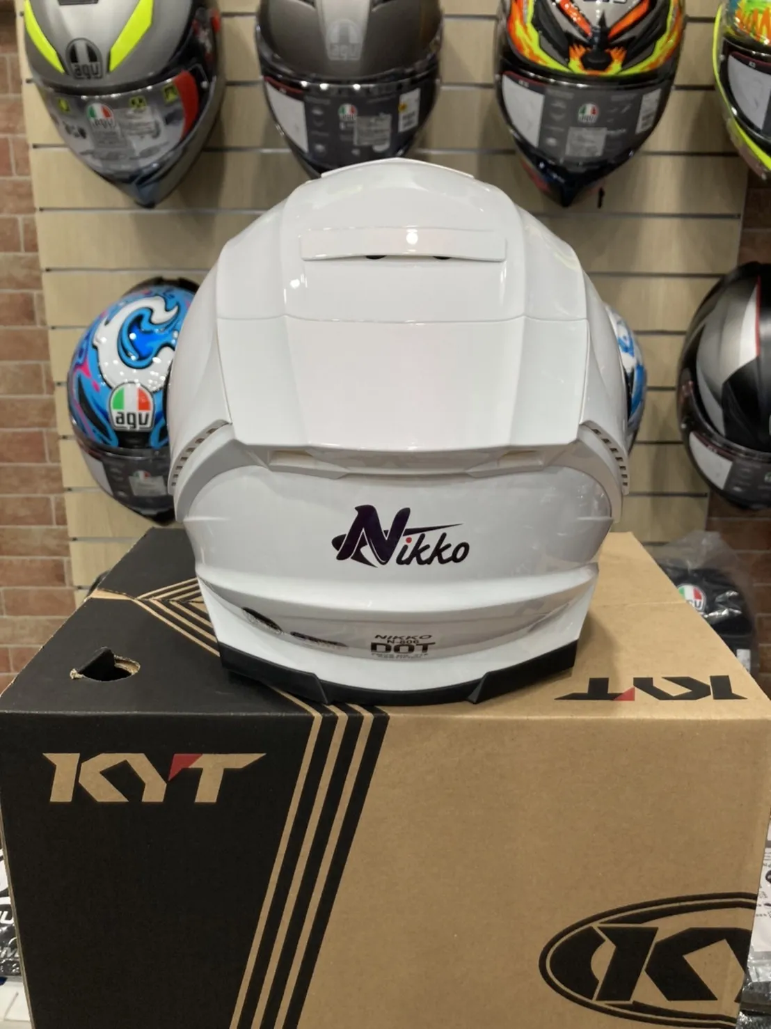   NIKKO N-806II N806二代 素色 變色粉 浮動式鏡座 排扣 內墨鏡 全罩安全帽