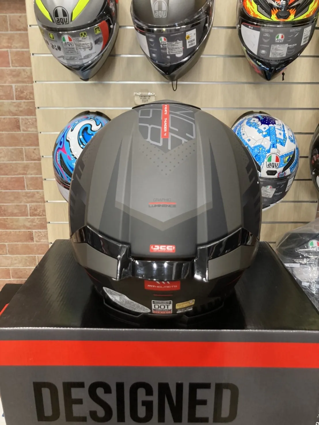 鼎泰安全帽 西班牙 MT THUNDER 4 SV 雷神4 啞黑灰光譜 全罩 安全帽 進口帽 亞版 公司貨