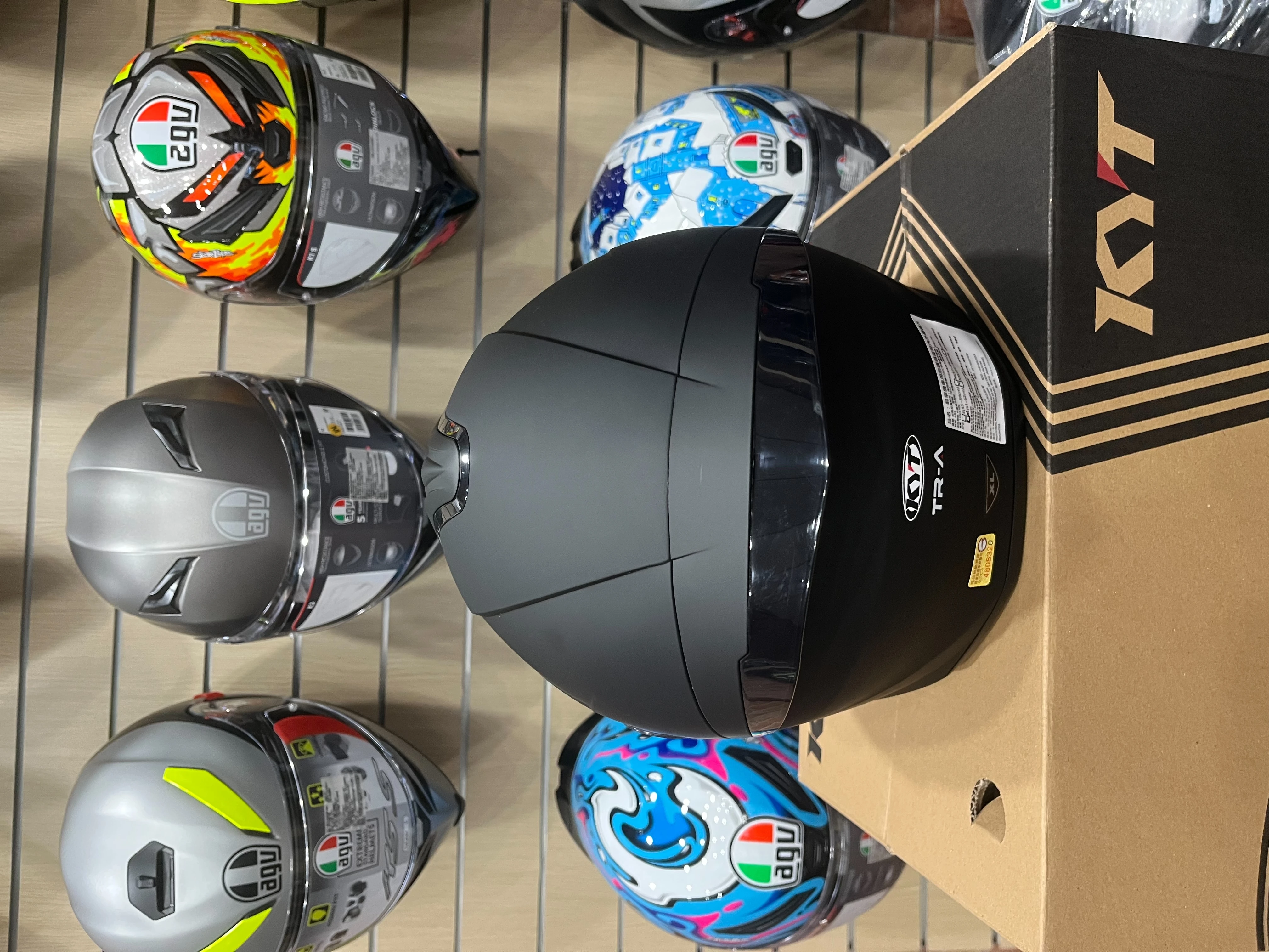 KYT TR-A 素色 RA-02 消光黑 3/4罩安全帽 公司貨 TRA