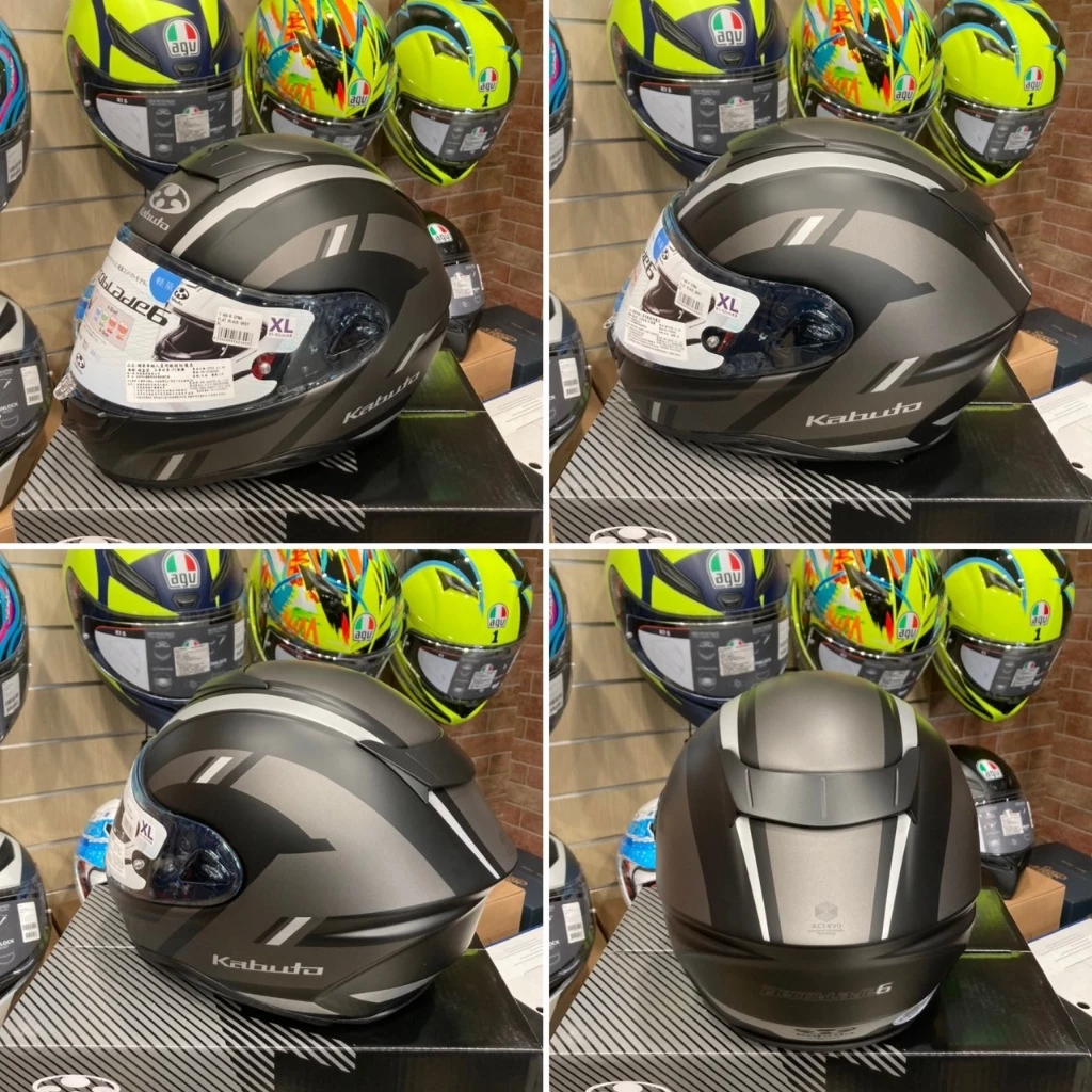 OGK KABUTO AEROBLADE6 空氣刀6 DYNA 消光黑/灰 空刀6 進口 全罩 公司貨 現貨