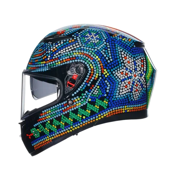 AGV K3 ROSSI WINTER TEST 2018 羅西 內墨片 全罩安全帽 亞洲版 公司貨 附鴨尾