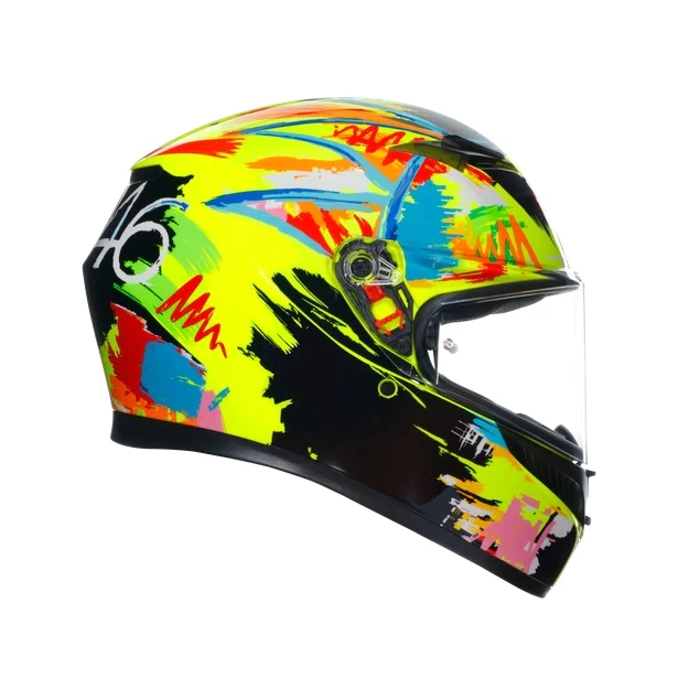 AGV K3 ROSSI WINTER TEST 2019 羅西 內墨片 全罩安全帽 亞洲版 公司貨 附鴨尾