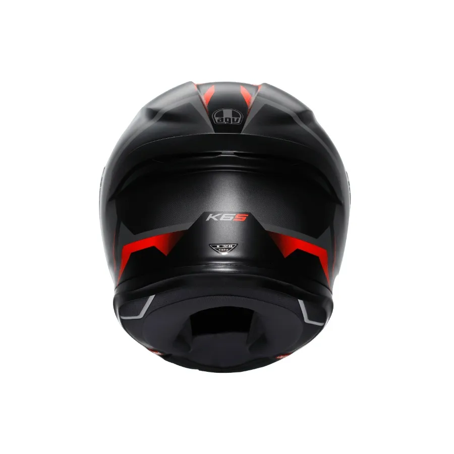 AGV K6 S KARVE 消光黑灰紅 公司貨 亞洲版 碳纖維 全罩安全帽 新款 K6S 輕量 大鴨尾