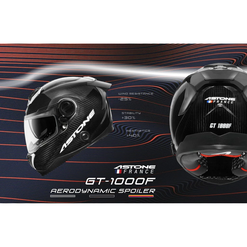 ASTONE GT-1000F/GT1000F 專用配件 後擾流 鴨尾 空力套件 安全帽配件 冷光墨綠