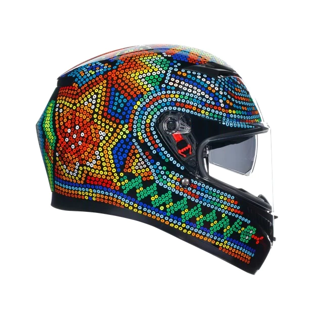 AGV K3 ROSSI WINTER TEST 2018 羅西 內墨片 全罩安全帽 亞洲版 公司貨 附鴨尾
