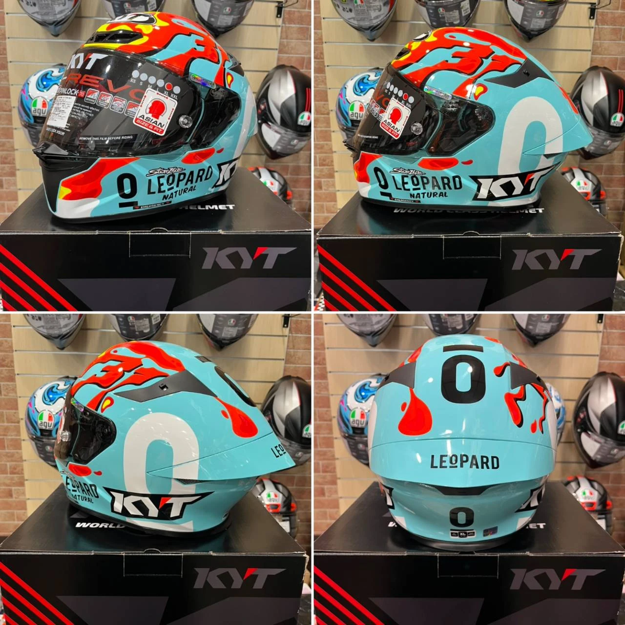 KYT TT-REVO TT-R #0亞拉岡 選手彩繪 全罩式 安全帽 送燻黑押尾 公司貨 TTR