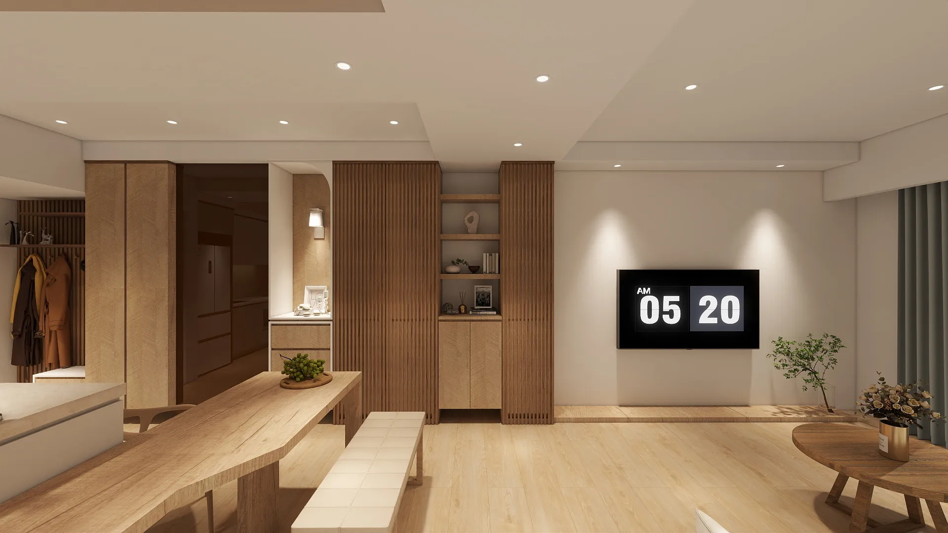 【磐興寬心四房設計】日系簡約 × 26 坪住宅規劃｜台中北屯｜邸苑室內設計