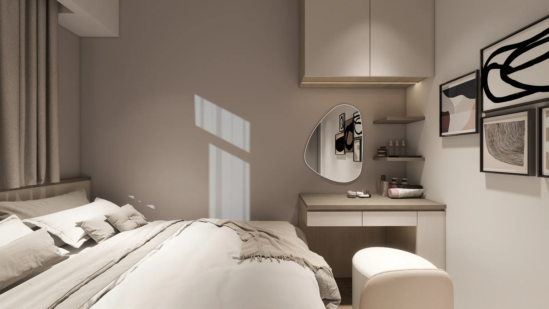 【彰化合新城峰兩房設計】｜北歐風 × 小宅放大術｜14 坪質感住宅｜邸苑室內設計