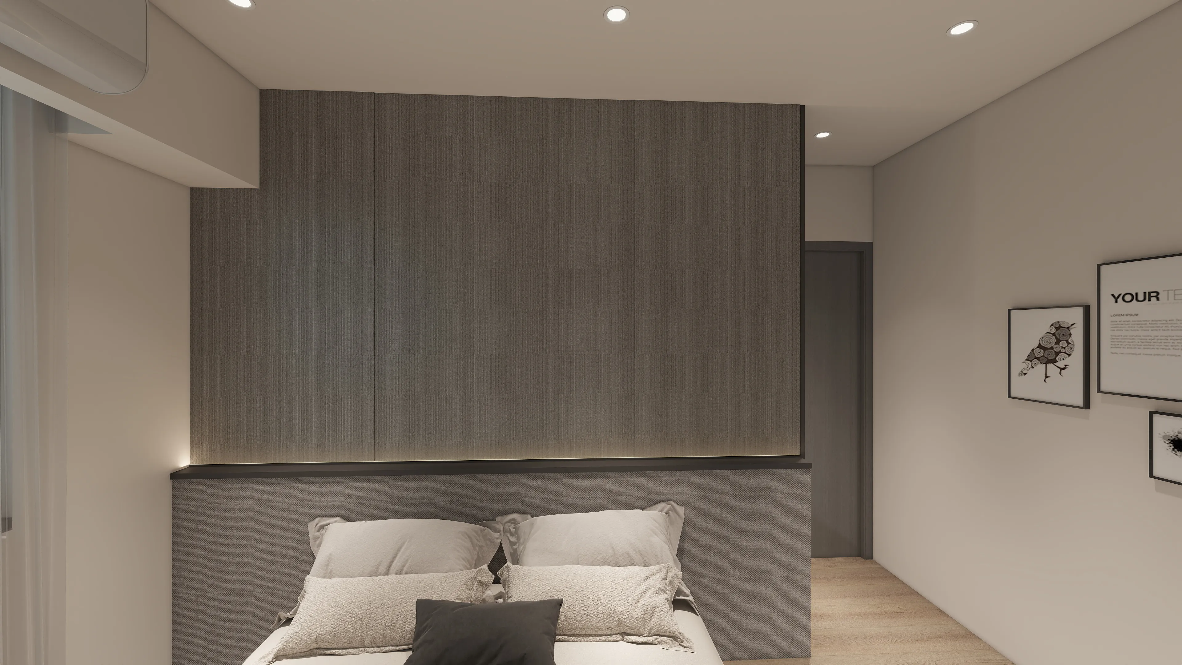 沙鹿勝興興站裝潢必學！邸苑「以簡馭繁」生活哲學：19.5 坪三房的隱形收納術，預演從容的日常儀式感。