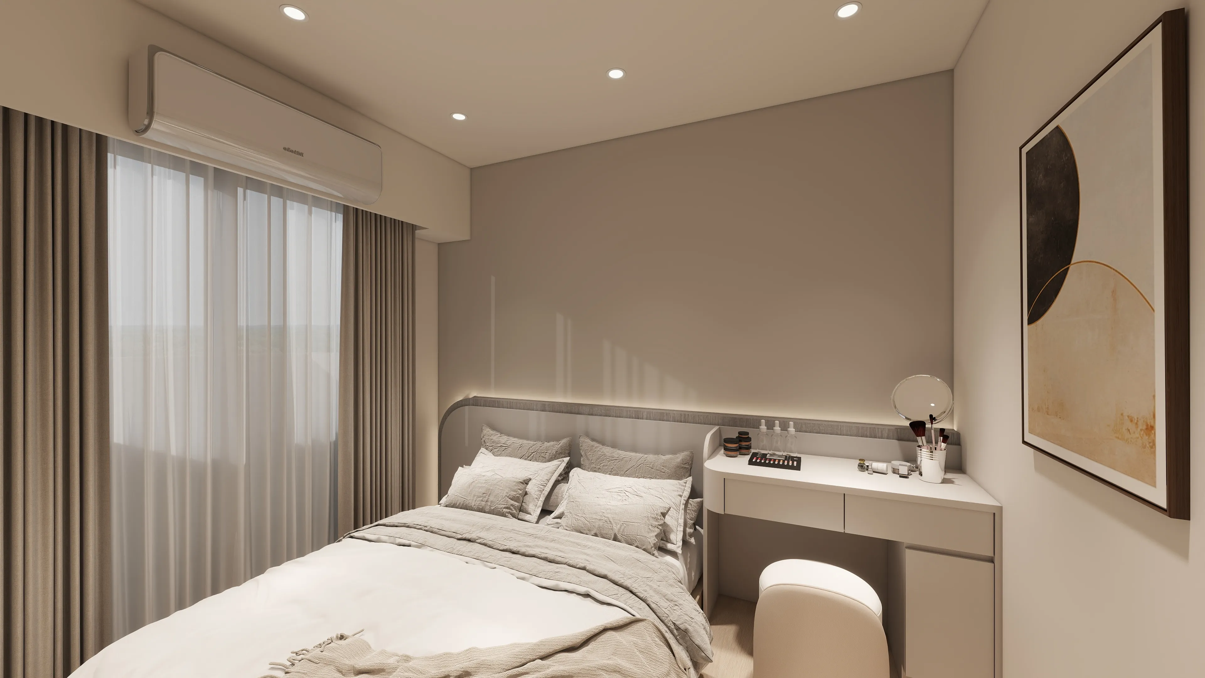 月繳2萬起入主「光明苑」精華兩房，高坪效美型收納與木地板設計，讓14.5坪打造極簡理想家！