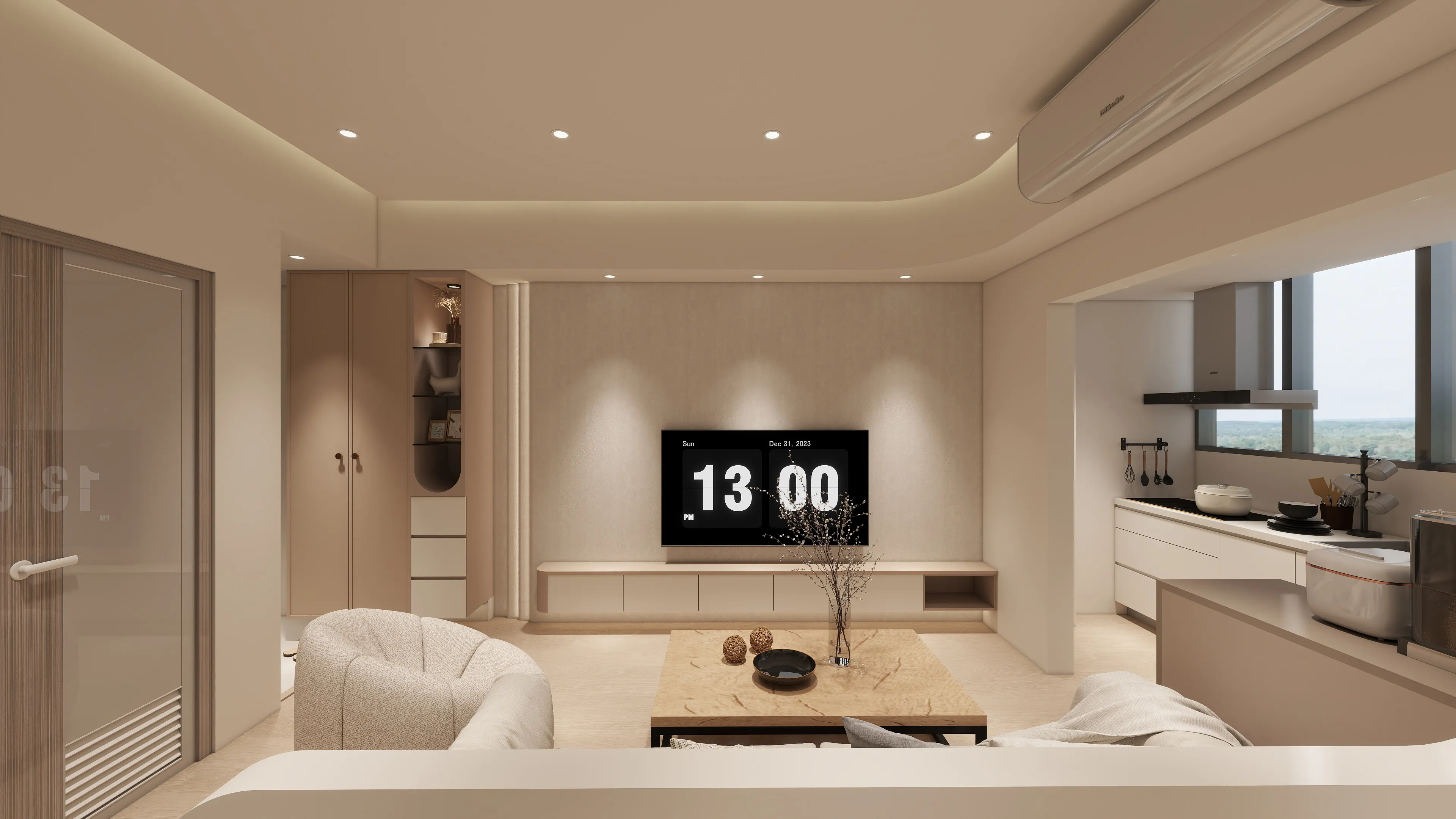 月繳2萬起入主「光明苑」精華兩房，高坪效美型收納與木地板設計，讓14.5坪打造極簡理想家！