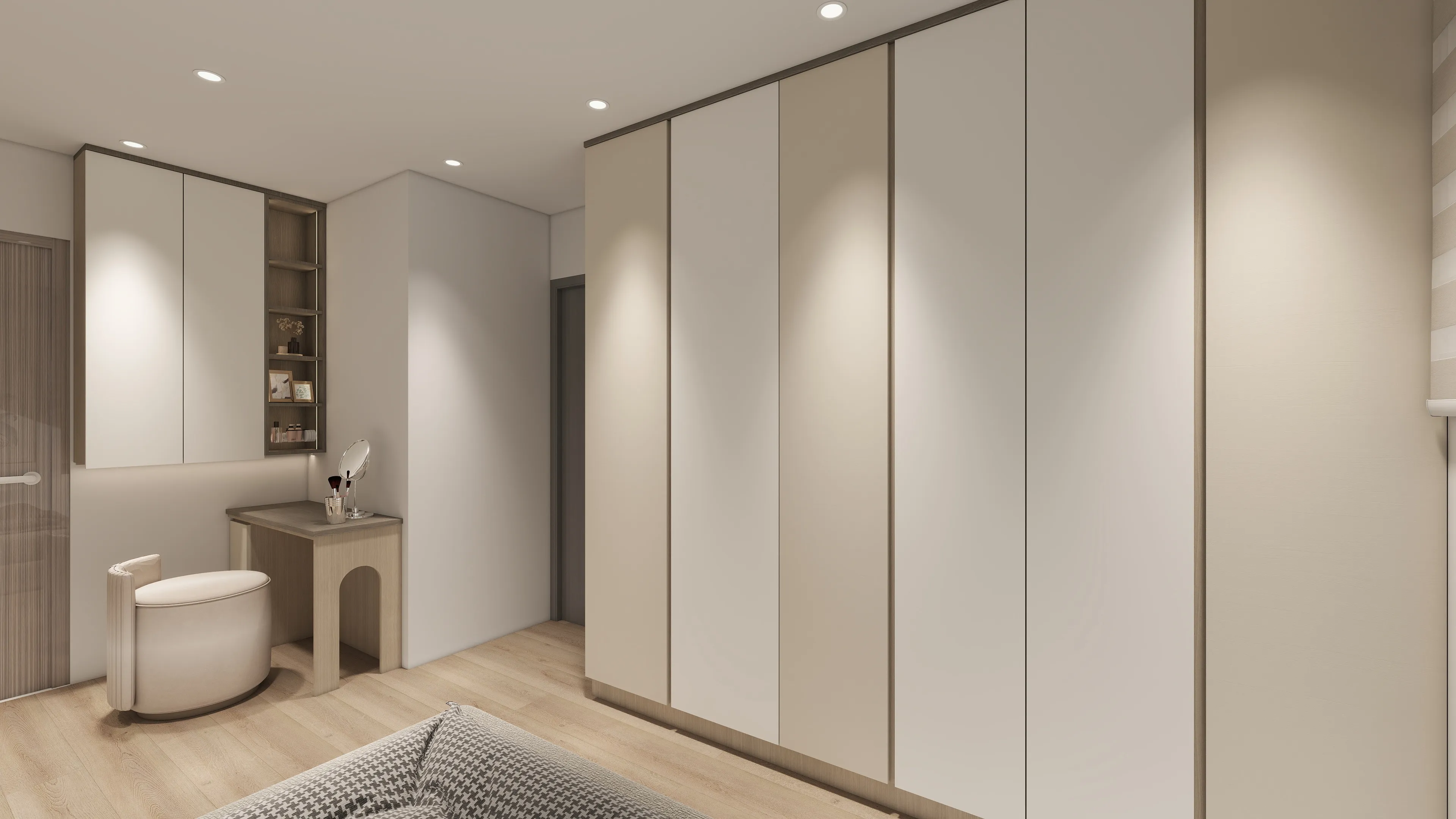 1+1>2 的極致空間！麗晨花果山裝潢範例：看邸苑如何用「垂直動線」讓 23.5 坪三房更有趣。