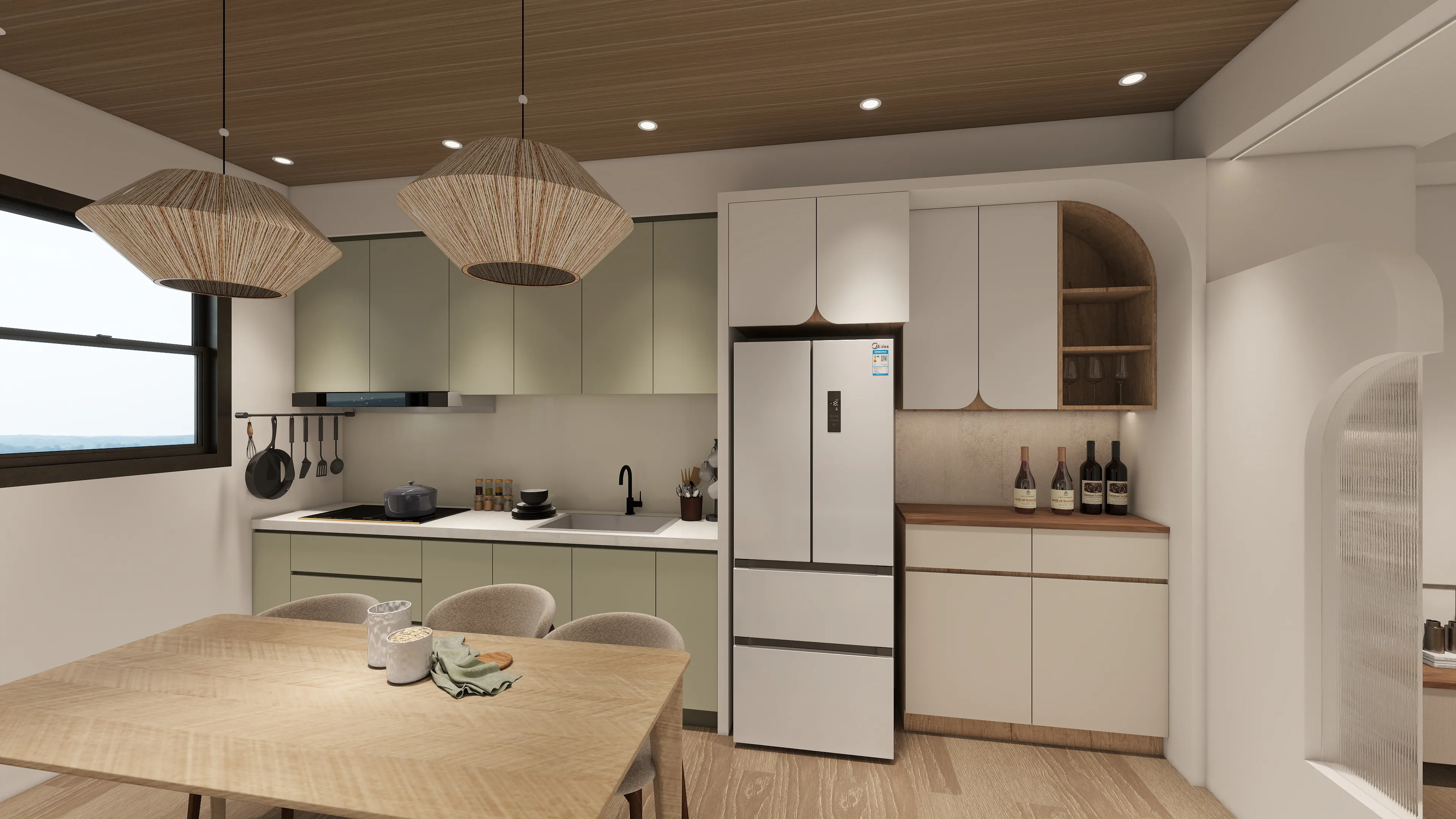 在后里,找回赤腳走路的自在:青禾透天設計開箱,邸苑用木香與光影,為你醞釀一處生活容器。